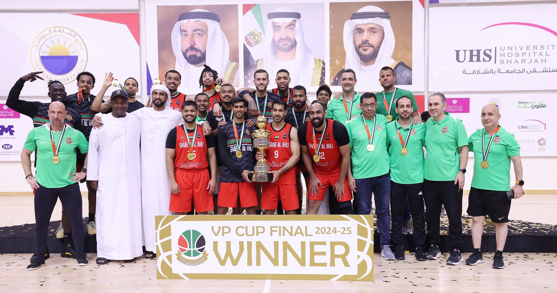 الامارات | شباب الأهلي يضيف النجمة الثامنة في كأس السلة