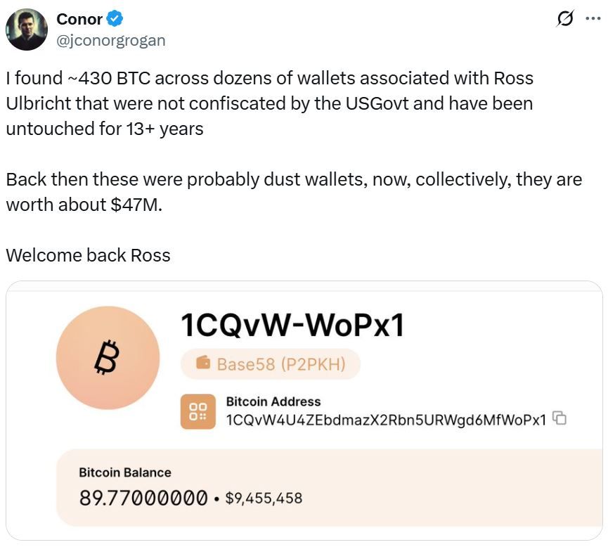 مؤسس Silk Road يتلقى 300 بيتكوين