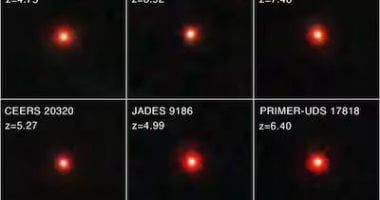 تكنولوجيا: تلسكوب "ويب" يكشف عن نوى مجرّية نشطة مخفية في أعماق الكون