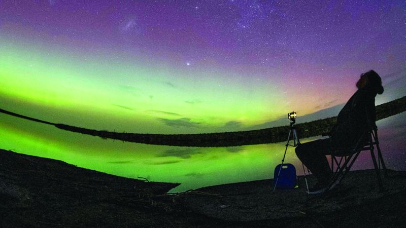 الامارات | «الأضواء الجنوبية».. ظاهرة خلابة في نيوزيلندا