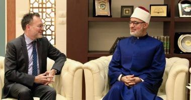 المفتى يستقبل سفير كندا بالقاهرة: ما يحدث بغزة عار في جبين المجتمع الدولى