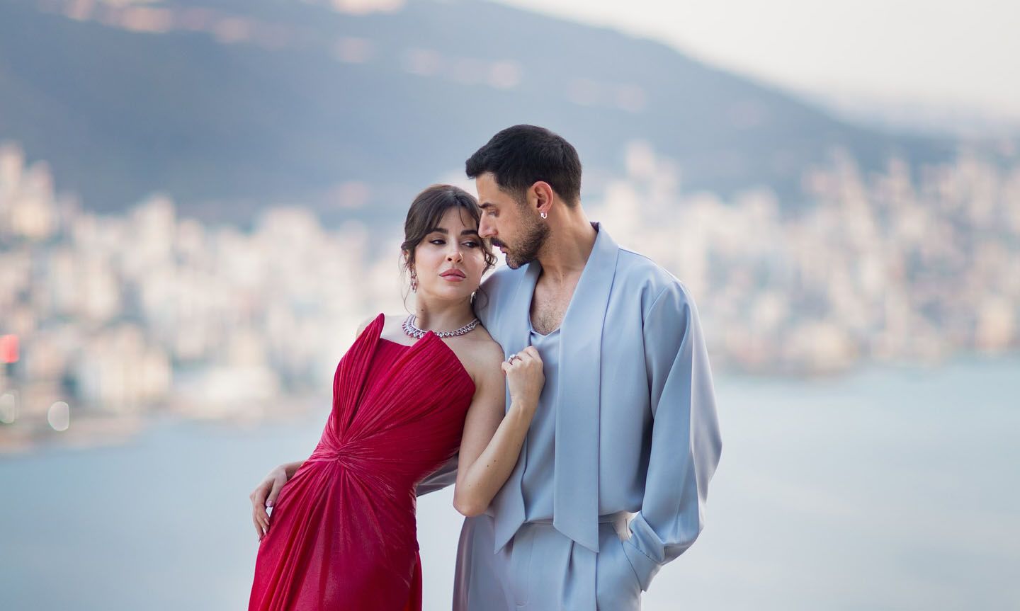 بالفيديو- سارة أبي كنعان ووسام فارس يحتفلان بمناسبة سعيدة