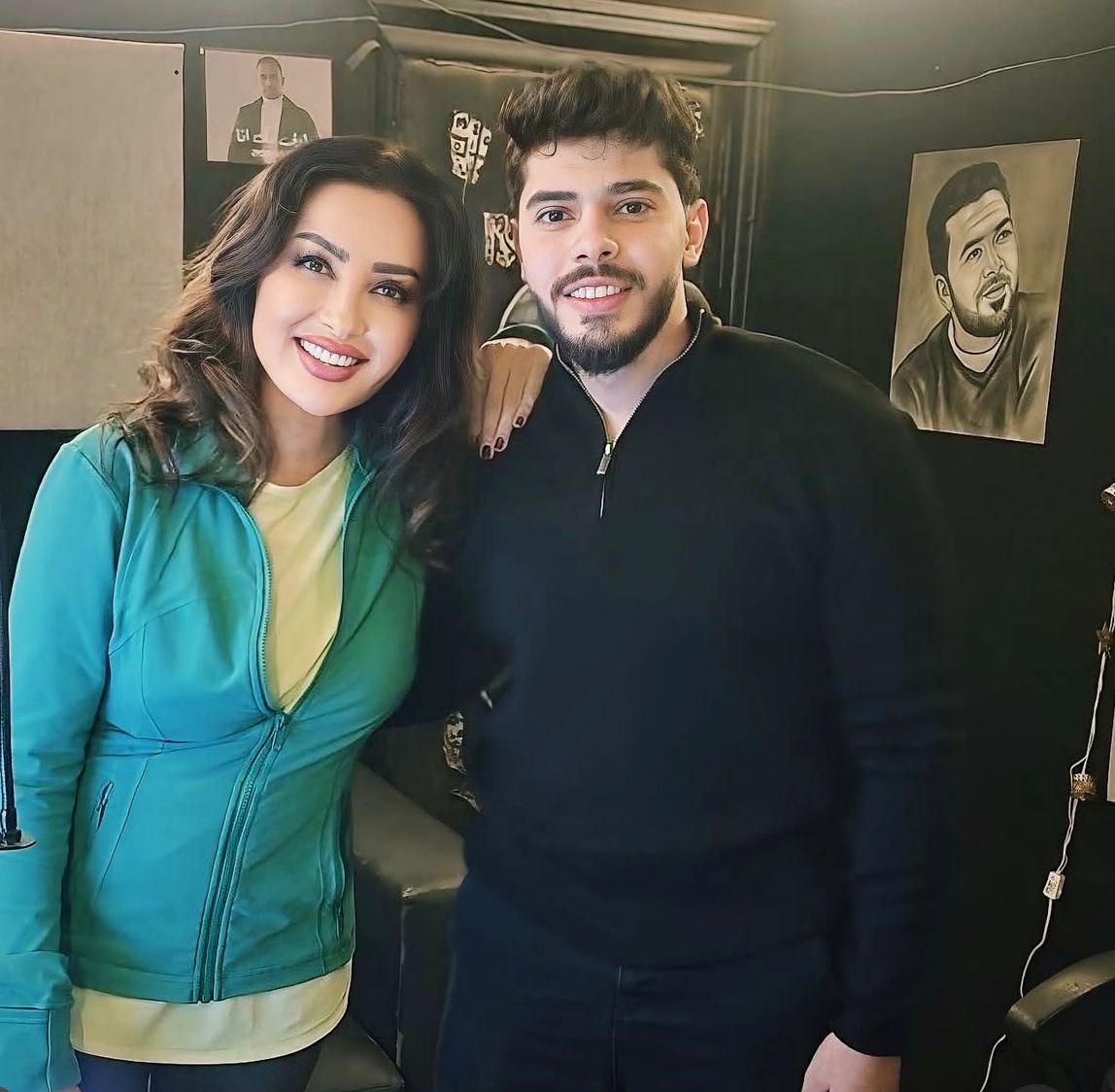 لطيفة مع الشاعر محمد الشافعي بثلاث أغنيات في ألبومها القادم