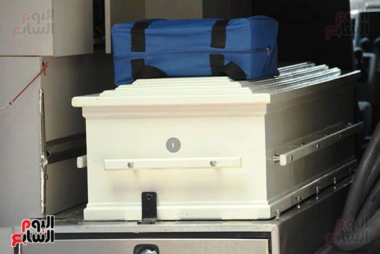 نقل جثمان الراحلة سميحة أيوب استعداد لأداء صلاة الجنازة بعد قليل.. صور