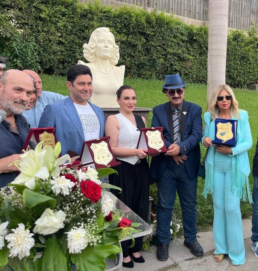 بالصور- سلاف فواخرجي تحتفي بإرث “أسمهان” في دار الأوبّرا المصريّة