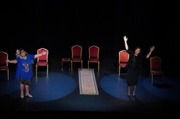 هذه كواليس "ع الأربعين" مع ميراي بانوسيان وجوزيان بولس وشادي الهبر والمسرحية تترشح لـ موركس دور