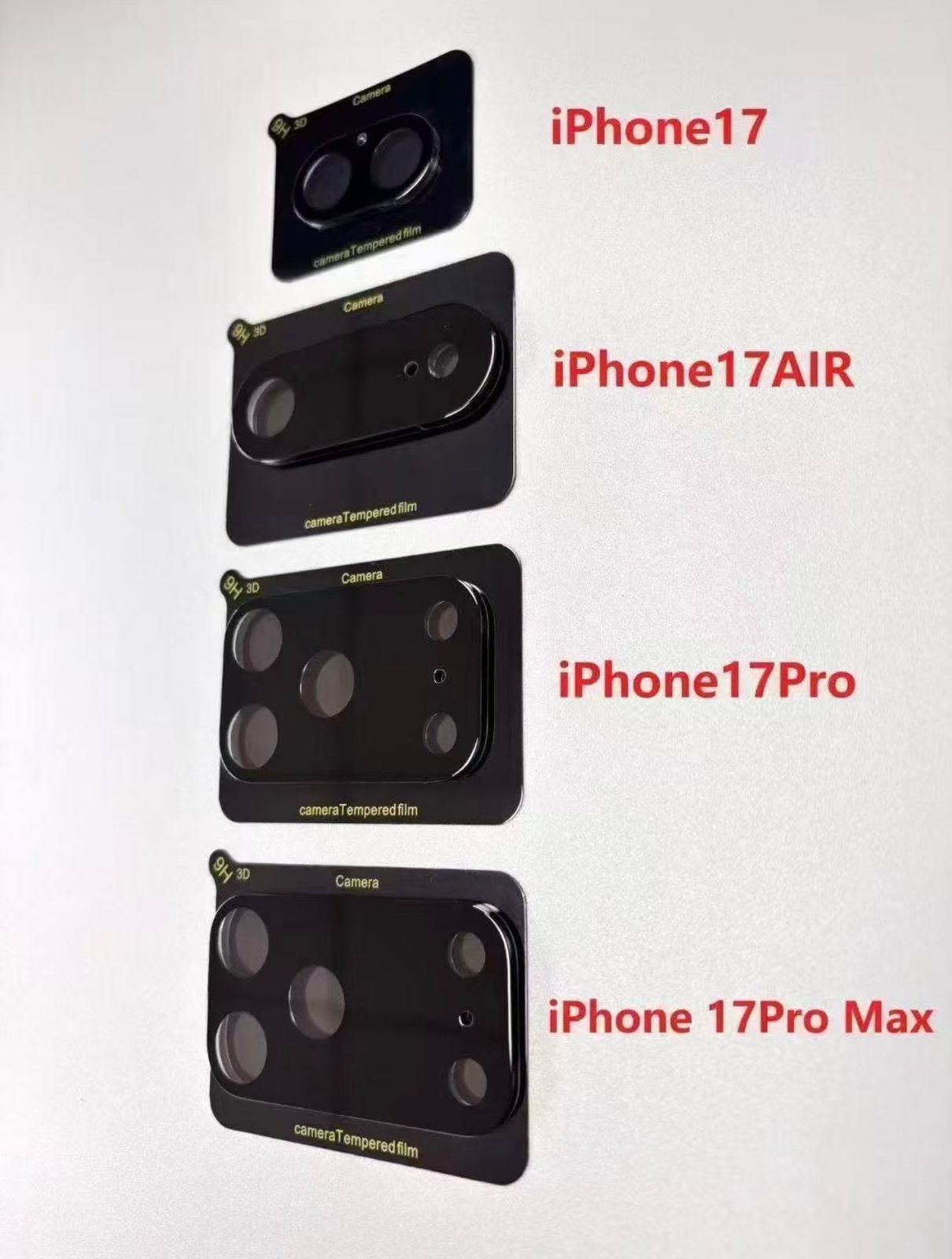 تكنولوجيا: شاهد تصميم كاميرات سلسة هواتف iPhone 17