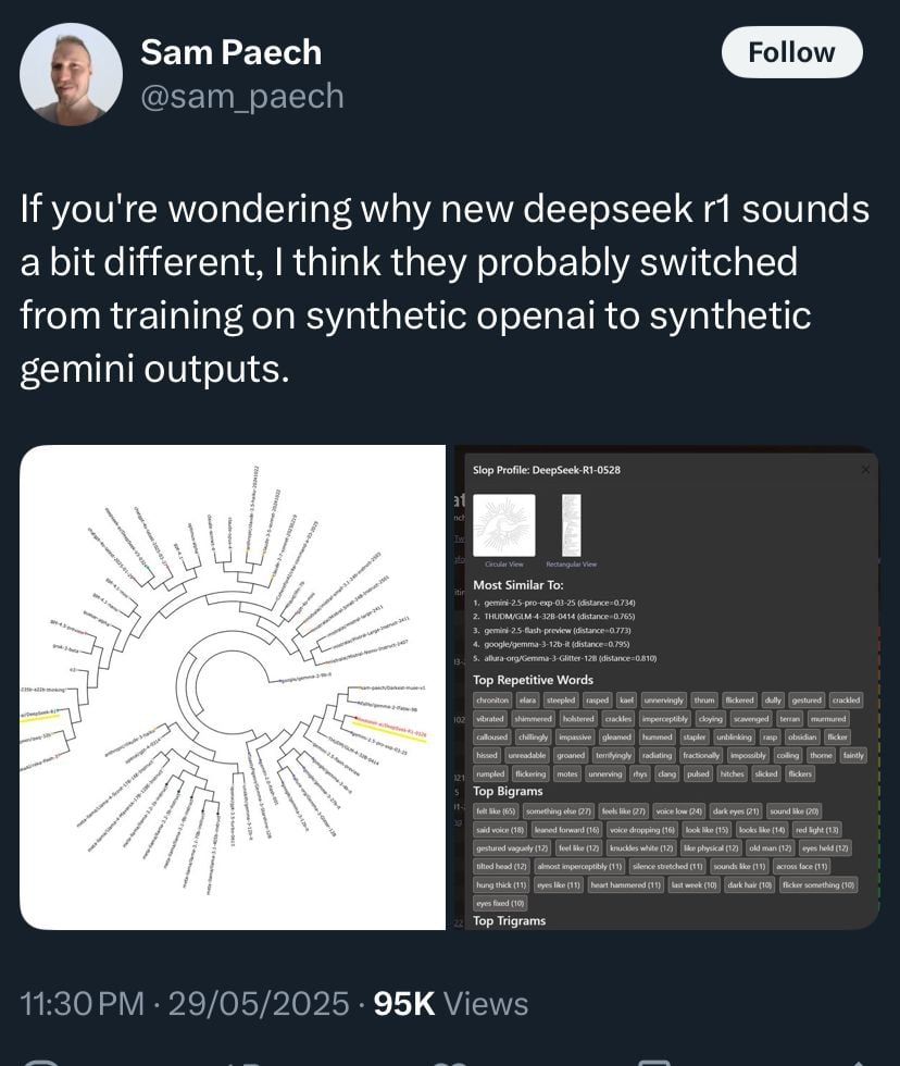 تكنولوجيا: شكوك حول استخدام DeepSeek لمخرجات “Gemini” في تدريب نموذجها الجديد R1-0528