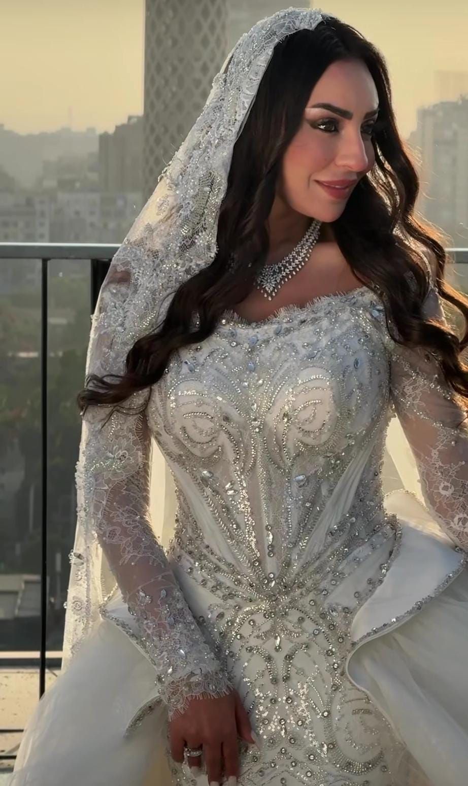 المطرب محمد شاهين يحتفل بزفافه على رشا الظنحاني.. صور