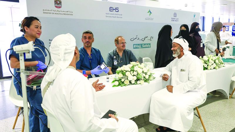 الامارات | «الصحة» تطلق حملة للحجاج في مطارات الدولة