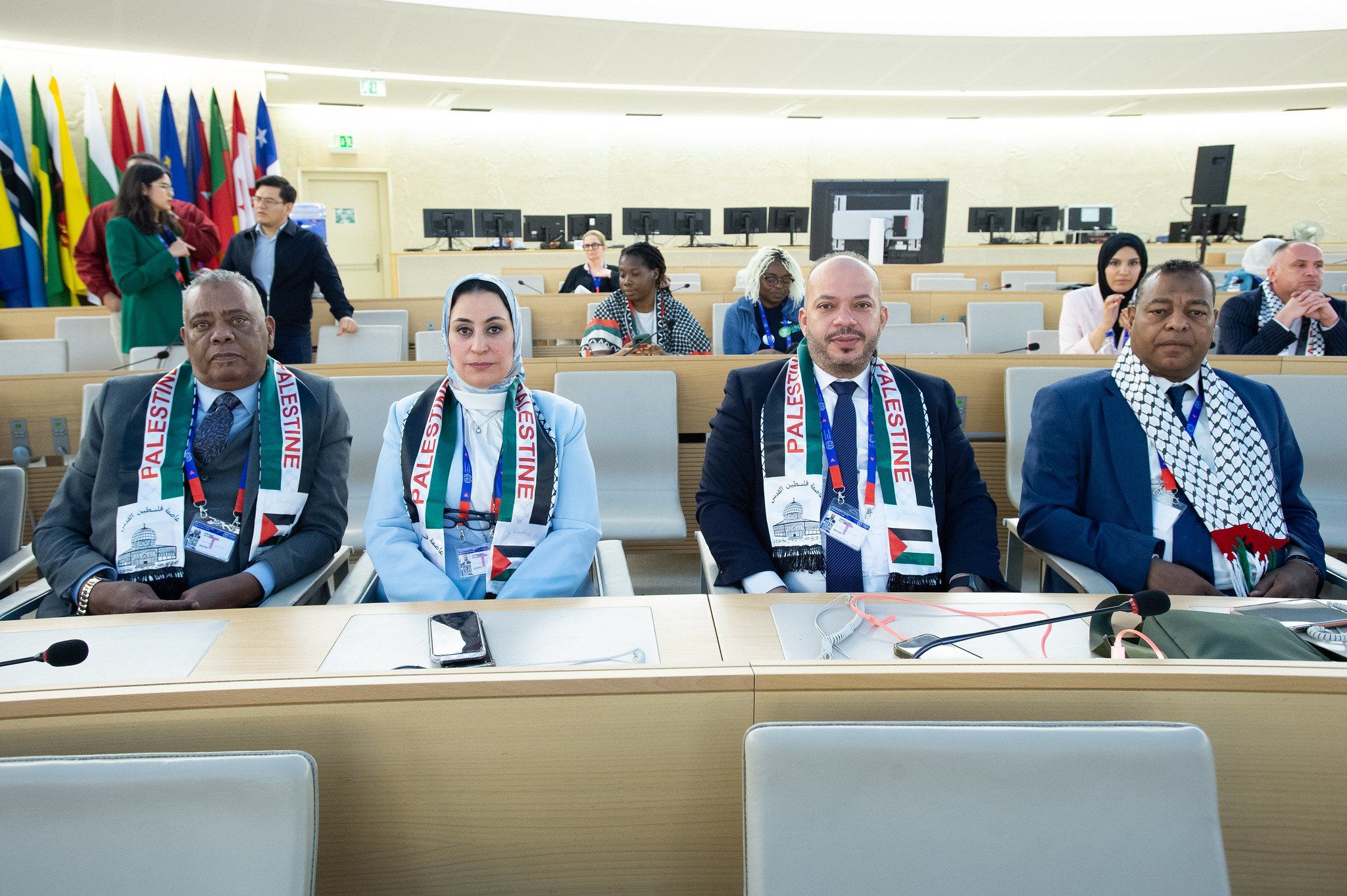 اتحاد العمال يشارك فى الملتقى الدولى للتضامن مع فلسطين بجنيف