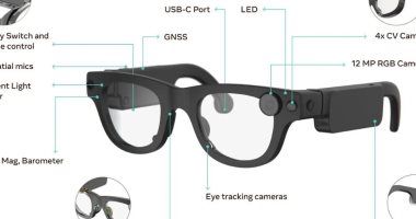 تكنولوجيا: نظارات Meta Aria Gen 2 الذكية: تتبع اليد والعين ومستشعر نبض متقدم بتصميم خفيف