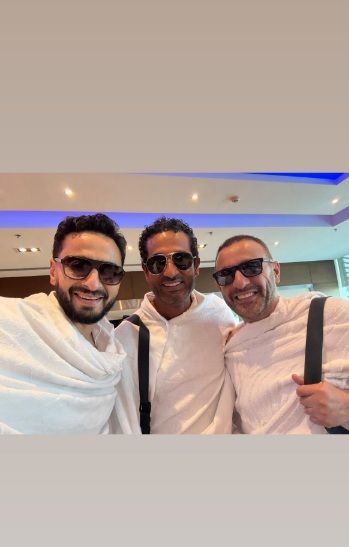 أحمد السقا وريهام حجاج الأبرز.. نجوم ومشاهير يؤدون فريضة الحج