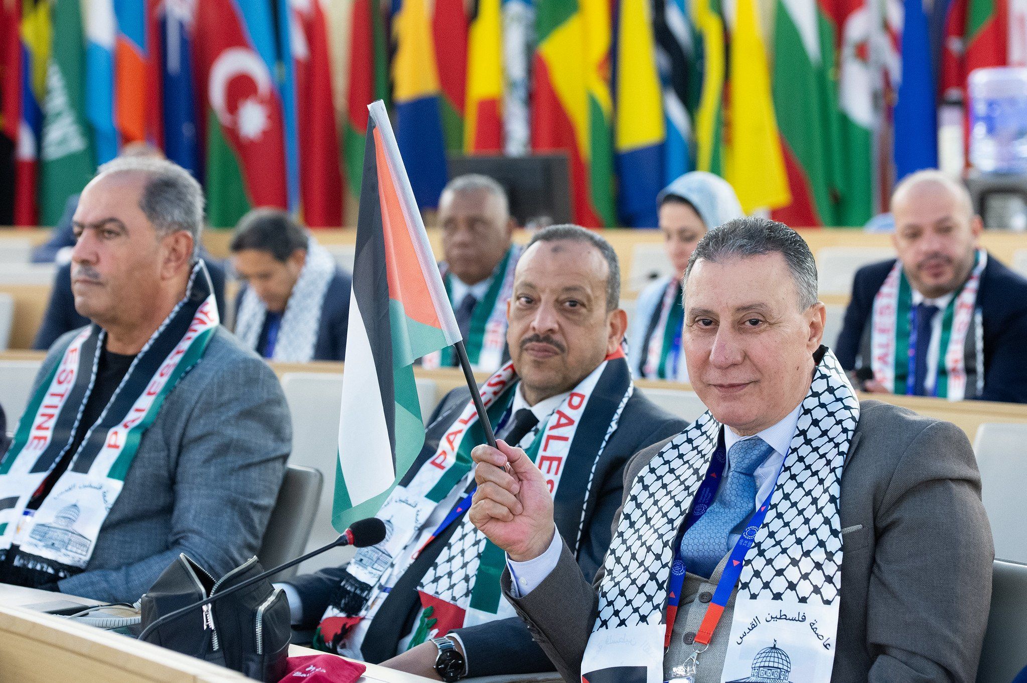 اتحاد العمال يشارك فى الملتقى الدولى للتضامن مع فلسطين بجنيف