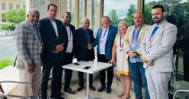 رئيس اتحاد العمال يلتقى نظيره البرازيلى فى جنيف لبحث تطوير برامج التدريب