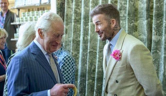 ديفيد بيكهام يستعد للقب فارس الإمبراطورية