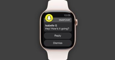 تكنولوجيا: سناب شات تطلق تطبيق Apple Watch عالميا.. اعرف التفاصيل