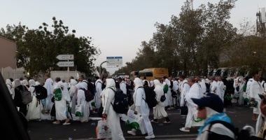 غرفة السياحة: نفرة الحجاج المصريين إلى مزدلفة تسير بسلاسة