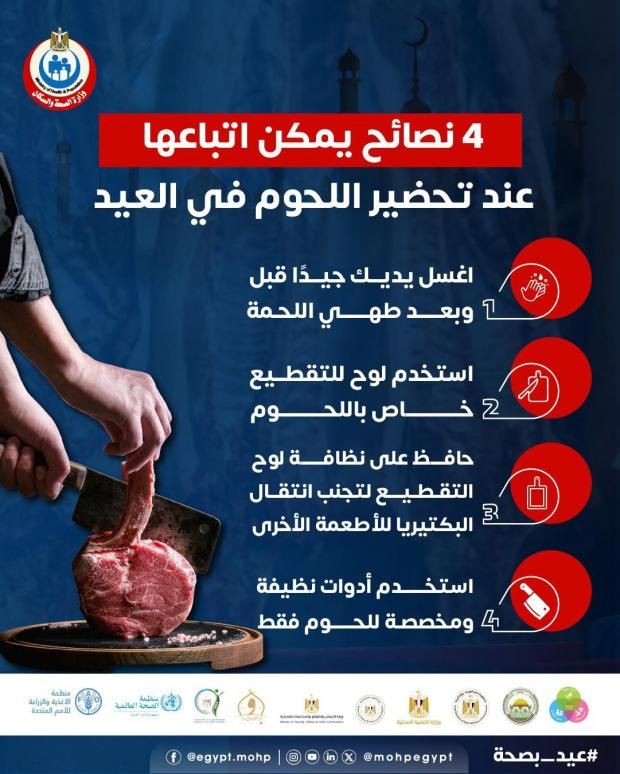 الطريقة الصحيحة لغسل أدوات الذبح.. تحذير من عادات شائعة تهدد الصحة