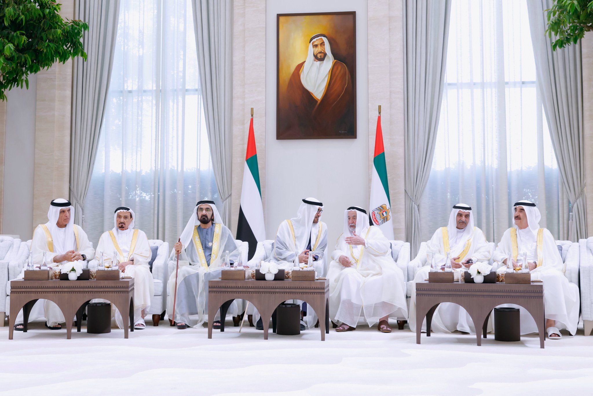 الامارات | محمد بن زايد: سعدت بلقاء إخواني حكام الإمارات بمناسبة عيد الأضحى المبارك