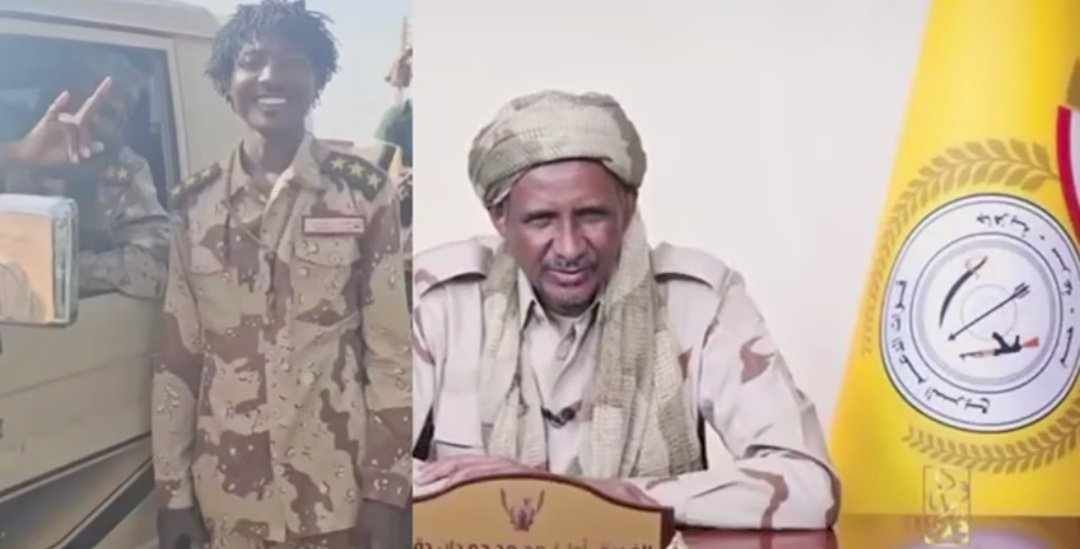 شاهد بالصورة والفيديو.. وسط سخرية غير مسبوقة.. “حميدتي” يرقي جندي بالدعم السريع لرتبة “ملازم أول” على الهواء والجندي يحرجه ويظهر برتبة “نقيب”