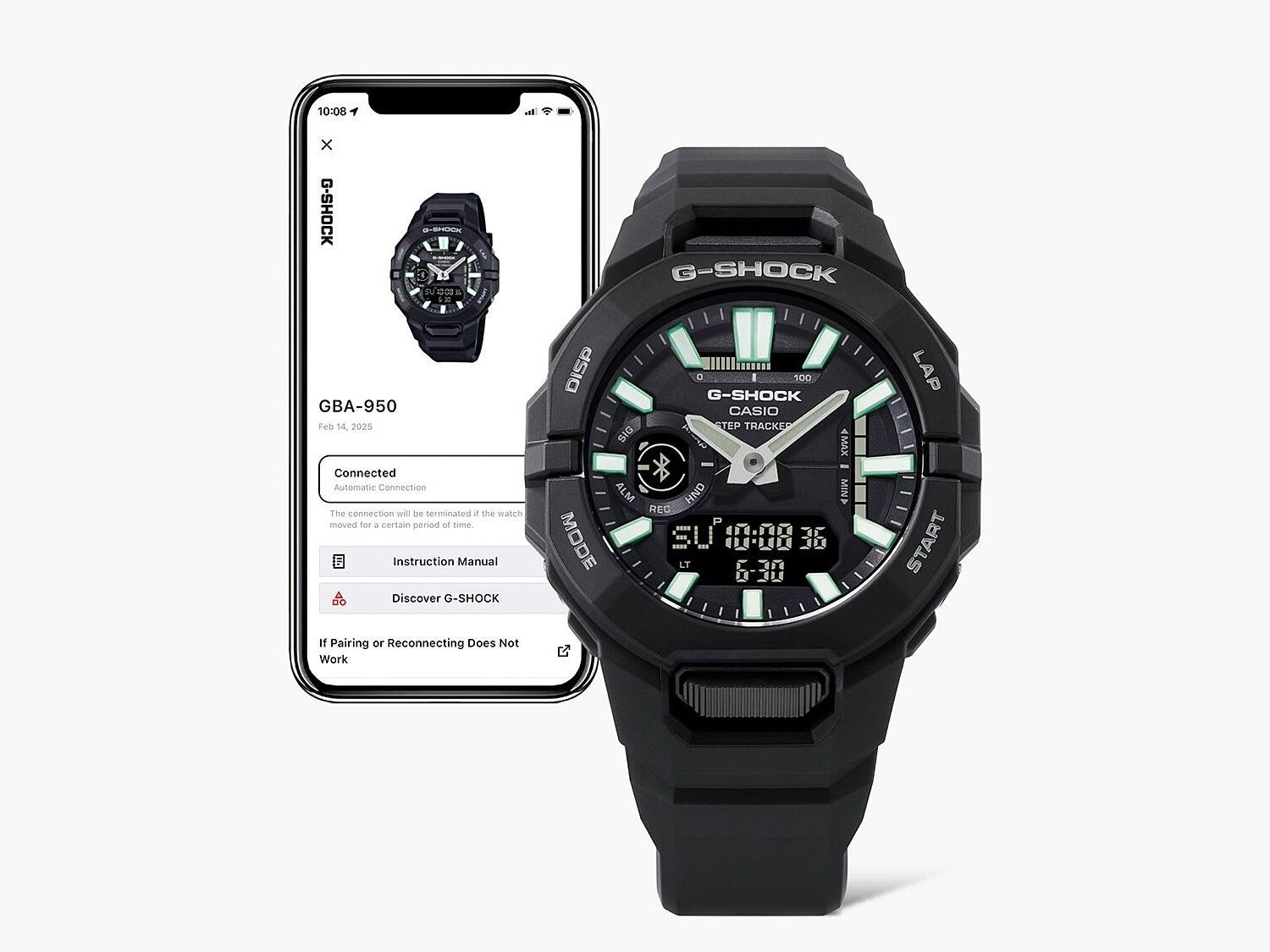 تكنولوجيا: ساعة Casio G-Shock GBA-950 متاحة الآن في أوروبا