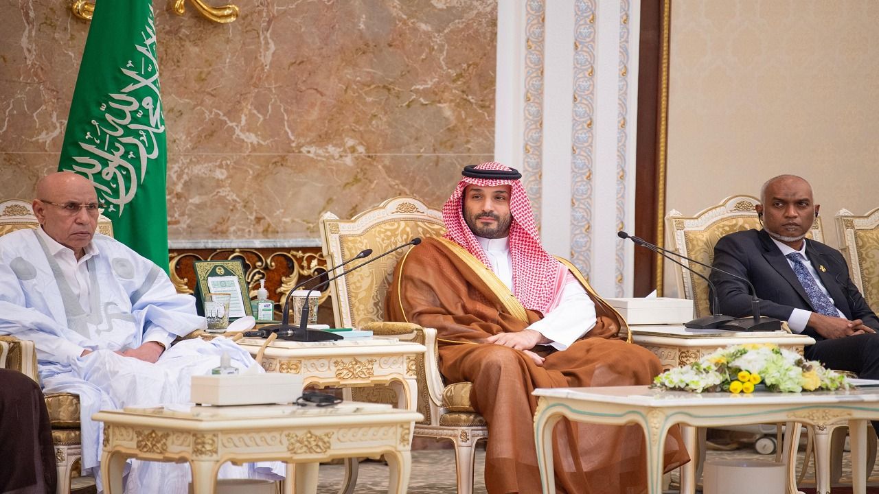 ولي العهد يستقبل أصحاب الفخامة وكبار الشخصيات الذين أدوا فريضة الحج .. صور