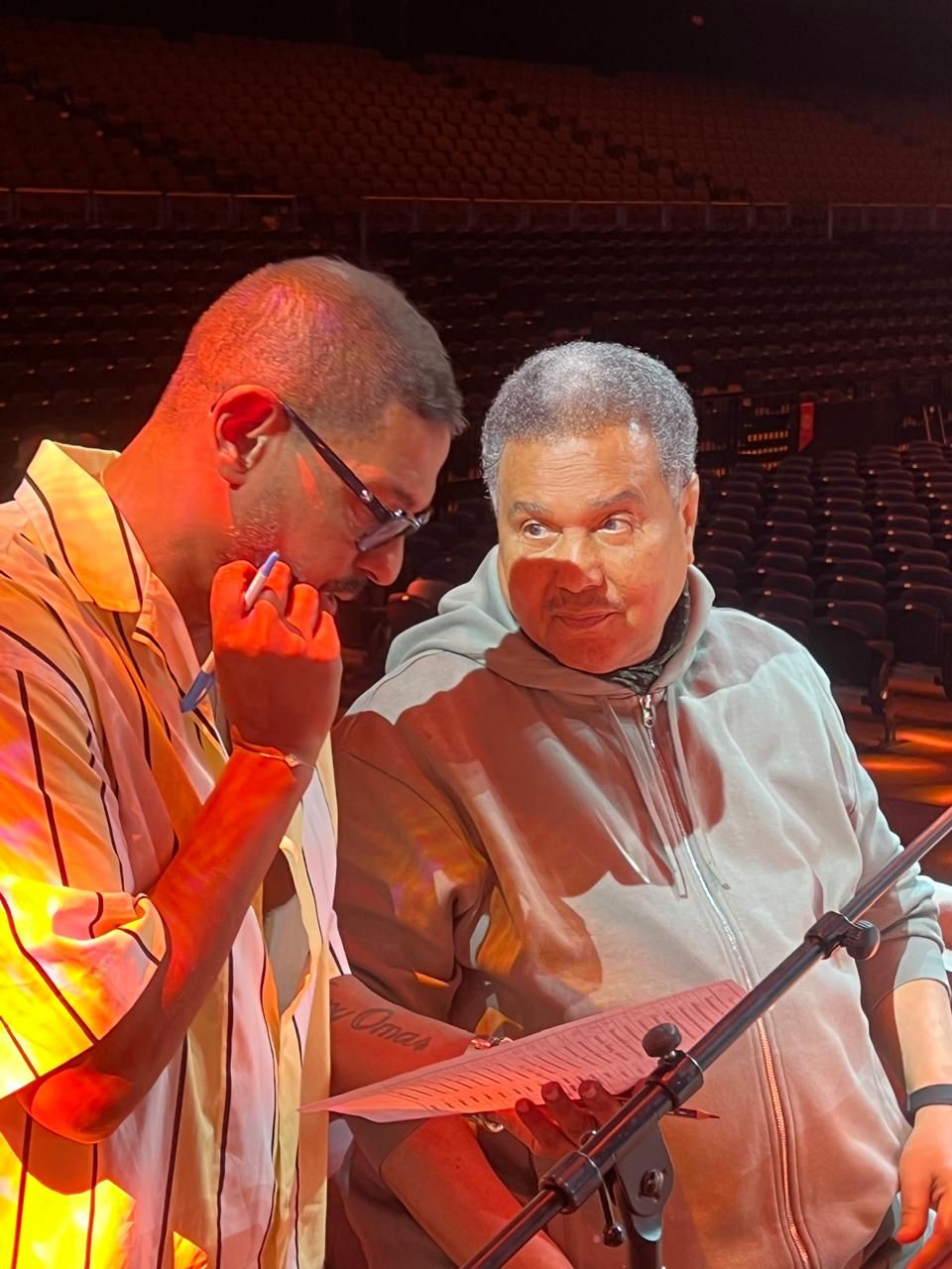 ليلة من الفن الأصيل تجمع بين فنان العرب محمد عبده والمايسترو هانى فرحات (صور)