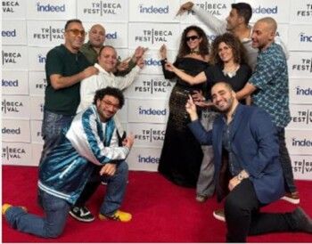 حنان مطاوع وسط نجوم العالم في مهرجان تريبيكا السينمائي في نيويورك.. وجيمي فوكس يدعم فيلمها