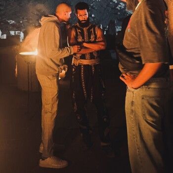 محمد رمضان بلوك مختلف كلياً عن السابق في كواليس "أسد" - بالصور