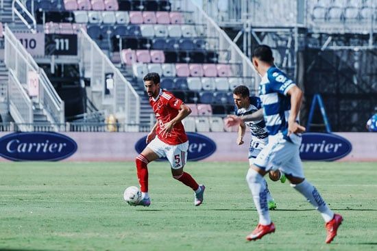 باتشوكا يتقدم على الأهلى بهدف جون كيندى استعداداً لكأس العالم للأندية.. صور