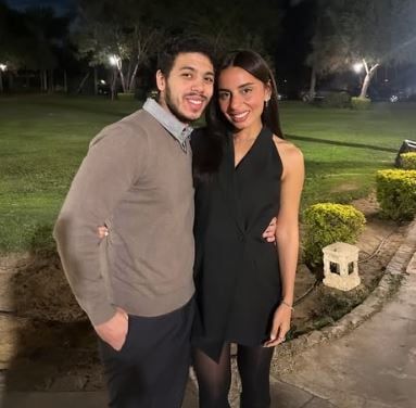 5 صور تجمع حفيد عادل إمام بعروسته قبل الاحتفال بزفافهما