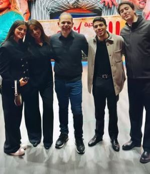 5 صور تجمع حفيد عادل إمام بعروسته قبل الاحتفال بزفافهما