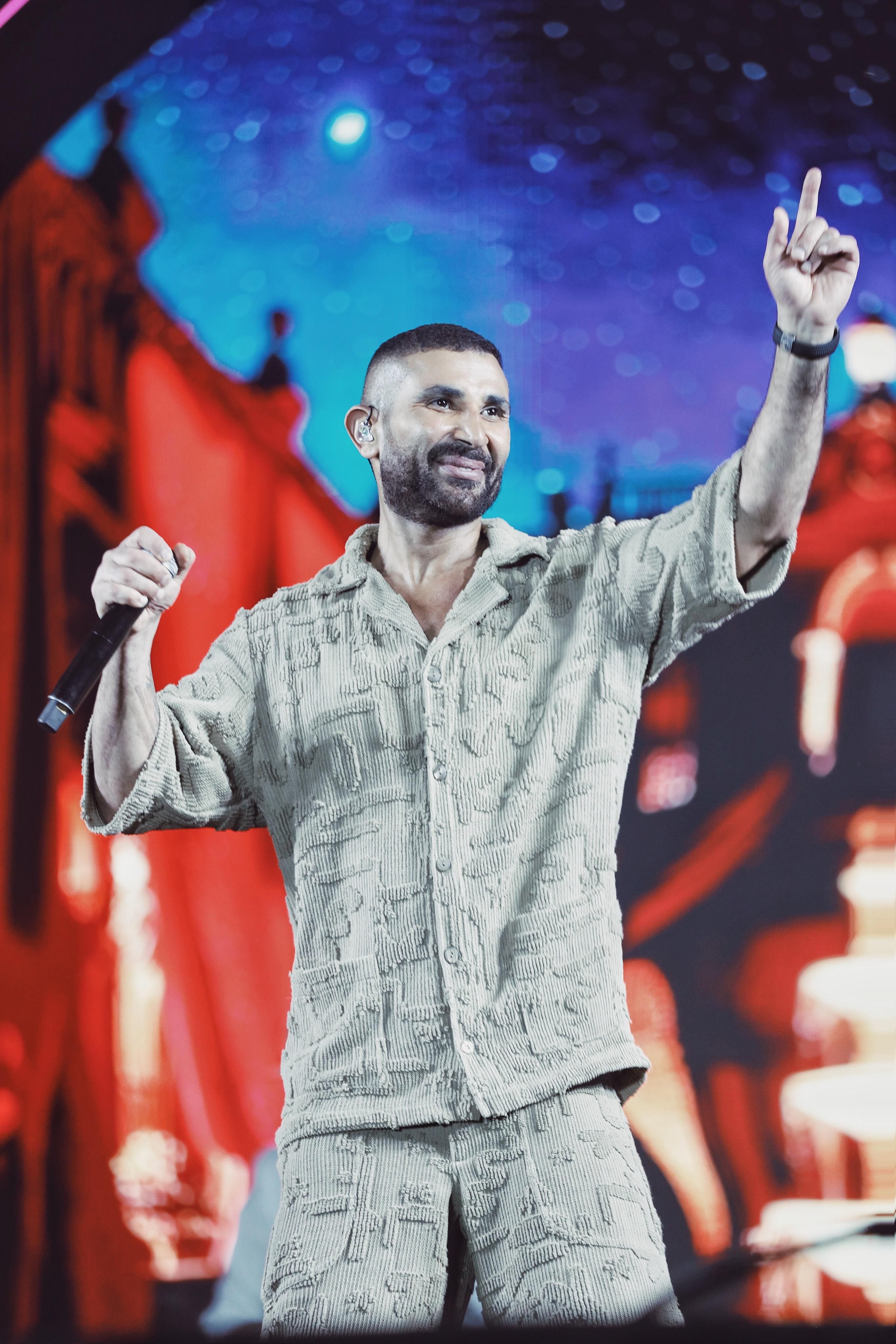 أحمد سعد يتألق في حفل عيد الأضحى فى الساحل الشمالى.. (صور)