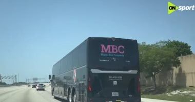 أون سبورت: وصول الأهلى إلى ملعب chase لخوض ودية باتشوكا.. فيديو