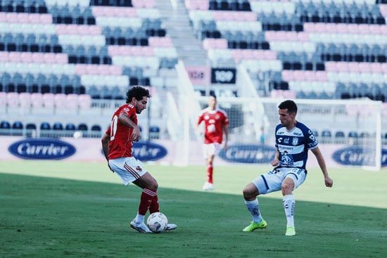 باتشوكا يتقدم على الأهلى بهدف جون كيندى استعداداً لكأس العالم للأندية.. صور