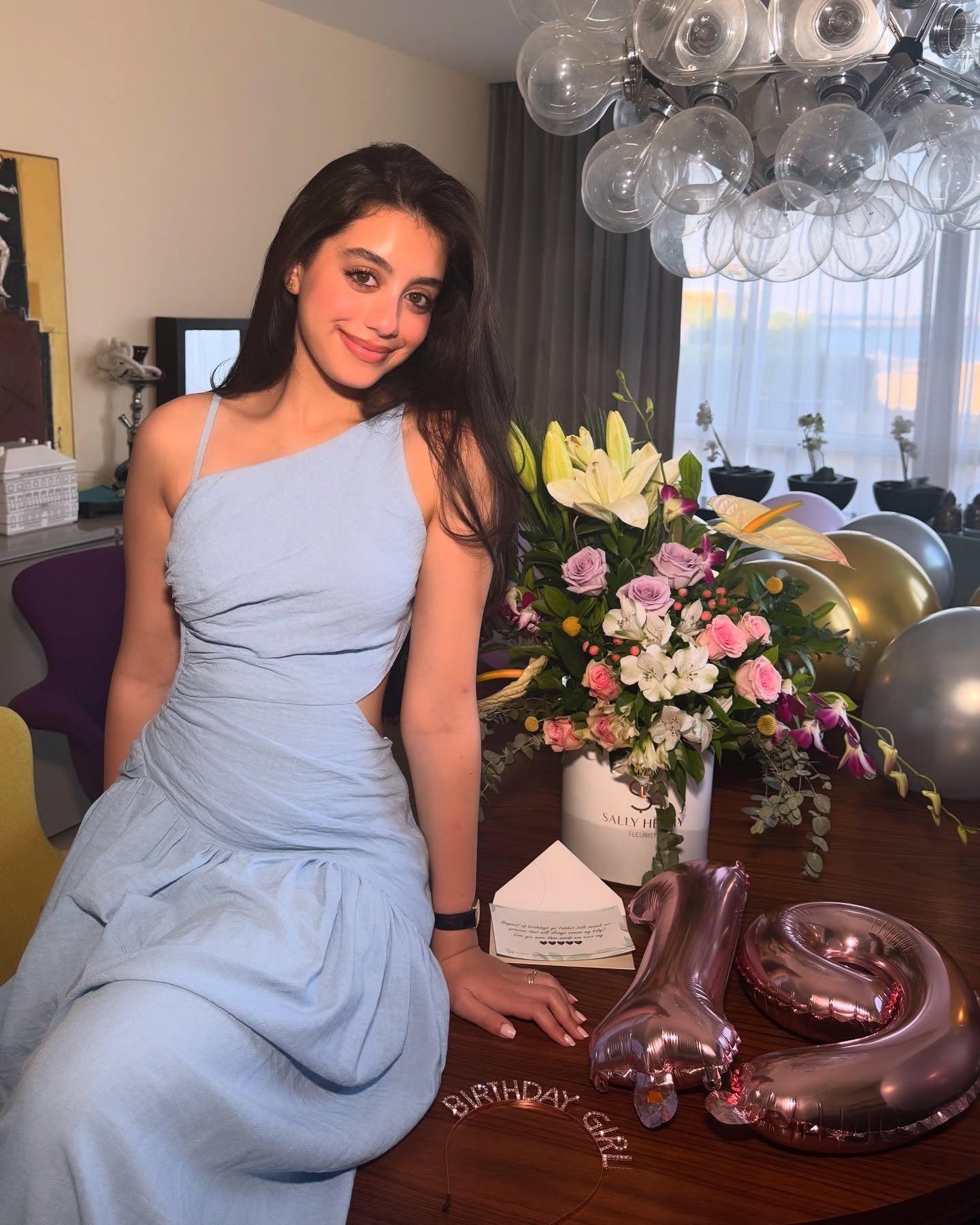 ياسمينا العبد تحتفل بعيد ميلادها الـ19 وتشكر متابعيها