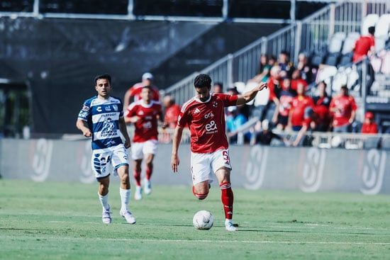 باتشوكا يتقدم على الأهلى بهدف جون كيندى استعداداً لكأس العالم للأندية.. صور