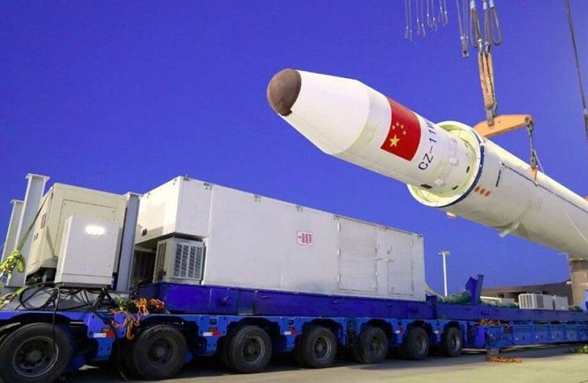 الامارات | نجاح تجربة صينية لنقل بضائع باستخدام صاروخ