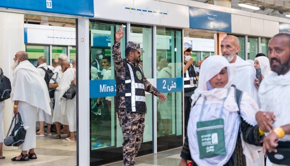 قطار المشاعر ينقل 11130 راكبا كل ساعة خلال موسم الحج