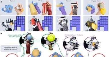 تكنولوجيا: يد روبوتية ذات حساسية لمسية تحقق مهارة تشبه البشر فى المهام الواقعية