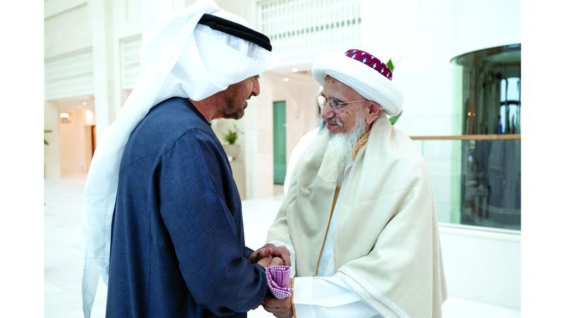 الامارات | رئيس الدولة يستقبل سلطان طائفة البهرة