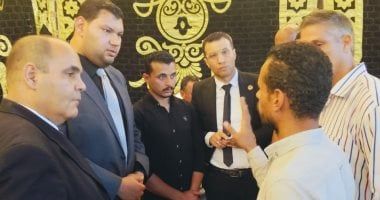 مديرية عمل الدقهلية تقدم العزاء إلى أسرة الشهيد البطل خالد شوقي