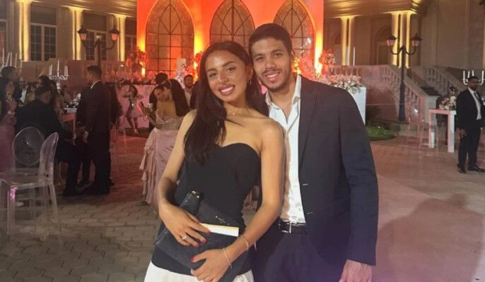 خطيبة حفيد عادل إمام تحتفل بتوديع العزوبية بأجواء مرحة