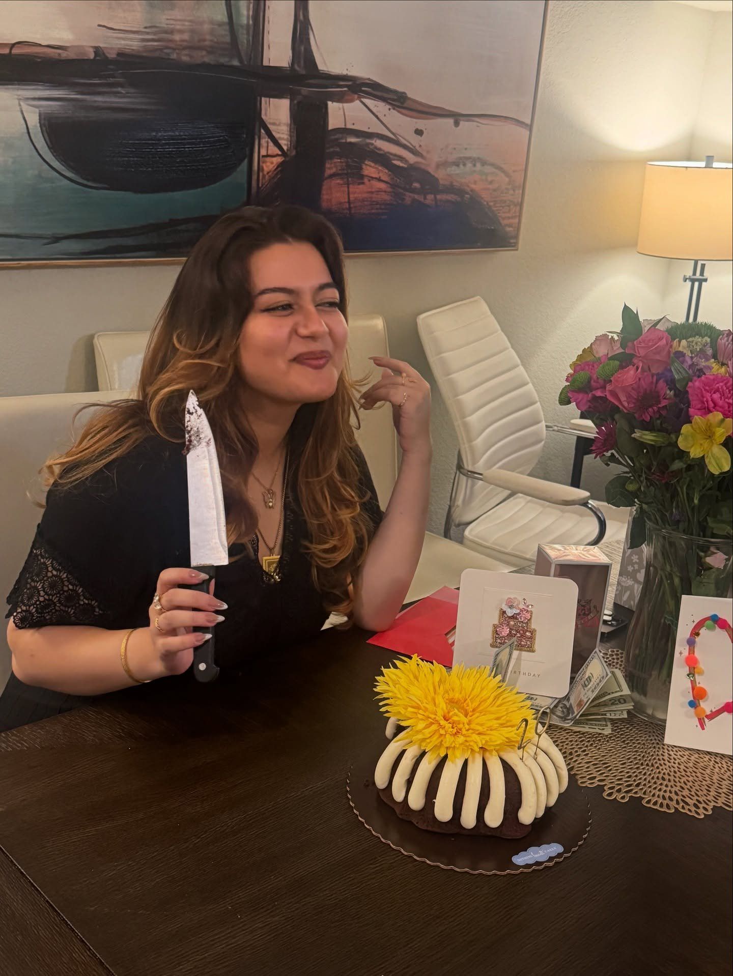 جنا عمرو طفلة فيلم سامى أوكسيد الكربون تحتفل بعيد ميلادها الـ20.. صور