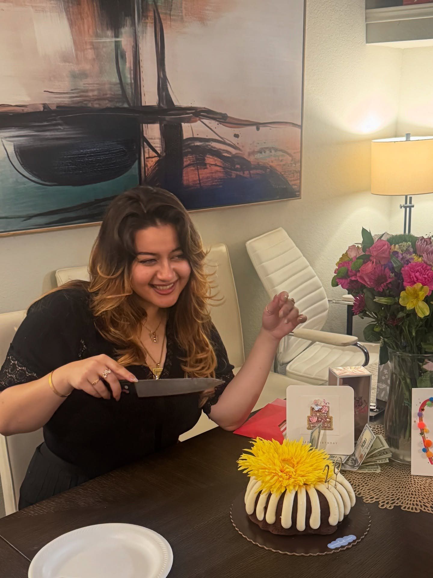 جنا عمرو طفلة فيلم سامى أوكسيد الكربون تحتفل بعيد ميلادها الـ20.. صور