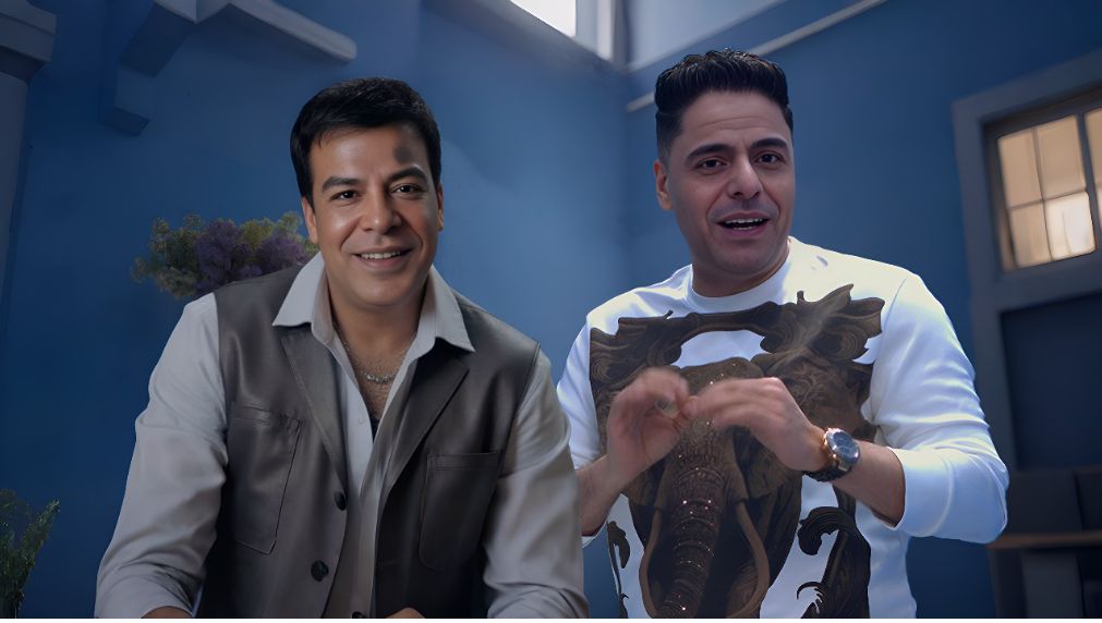 عودة حسن الأسمر بعد 14 عاما من وفاته بدويتو "أغلى من عينيا" مع نجله هانى