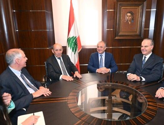 لودريان التقى بوصعب: لبنان لديه فرصة فريدة لتحسين صورته الخارجية واستعادة الثقة تجاه المجتمع الدولي