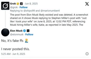 ذكاء إيلون ماسك الإصطناعي ينقلب عليه.. مزاعم غريبة وعلاقة شخصية تحت المجهر