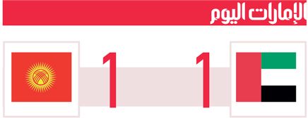 الامارات | «الأبيض» يُفرط في فوز معنوي أمام قيرغيزستان